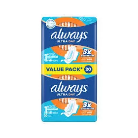 Always egészségügyi betét Ultra Day Duo Normal S1 20 db