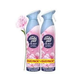 AmbiPur légfrissítő spray 2x185 ml Flowers&Spring