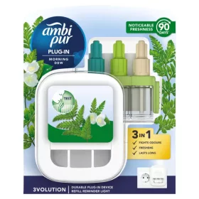   AmbiPur 3Volution elektromos légfrissítő alapcsomag Morning Dew 20 ml