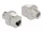 Delock Eszközmentes, borított Keystone modul RJ45 anya - LSA Cat.6A (87032)
