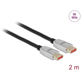 Delock DisplayPort kábel 8K 60 Hz 2 m