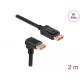 Delock 87051 DisplayPort kábel 2m fekete (87051)