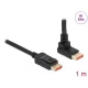 Delock DisplayPort kábel 8K 60 Hz 1m fekete (87054)