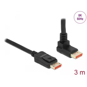 Delock DisplayPort kábel 8K 60 Hz 3m (87056)