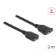 Delock DisplayPort 1.2 anya - anya panelrögzítés 4K60Hz kábel 2m (87101)