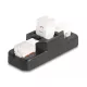 Delock Keystone LSA szett klipszes tartóval RJ45 / RJ11 Cat.6 fekete