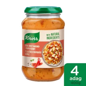 KNORR Üveges szósz 400 g Tejszínes paprikás
