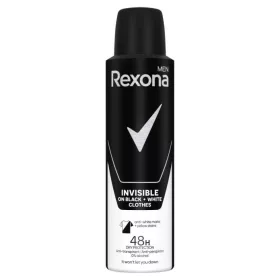 REXONA férfi deo 150 ml Invisible Black&White