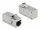 Delock Keystone modul, RJ45-aljzat - RJ45-aljzat, Cat.6A, 90 fokos szögű (87142)