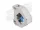 Delock DIN sín adapter Keystone SC Simplex anyával (87164)