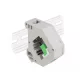 Delock DIN sín adapter Keystone SC Simplex anyával (87165)