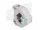 Delock DIN sín adapter Keystone SC Simplex anyával (87173)
