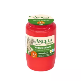 Kegyeleti mécsesbetét - Angela 2,5 napos piros