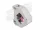Delock DIN sín adapter Keystone SC Simplex anyával (87182)