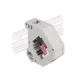 Delock DIN sín adapter Keystone SC Simplex anyával (87182)