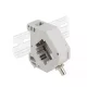 Delock DIN sín adapter Keystone ST Simplex anyával (87196)
