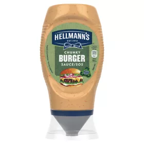 HELLMANN'S Chunky burger szósz 258 g