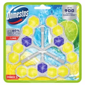 DOMESTOS Power5 Wc-rúd 3x50 g Lime