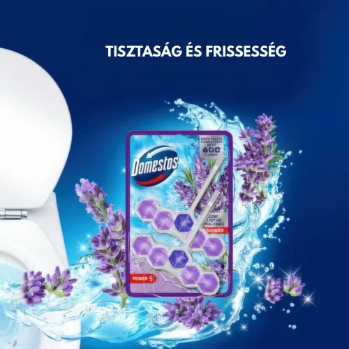 DOMESTOS Power5 WC-rúd 2x50 g Lavender