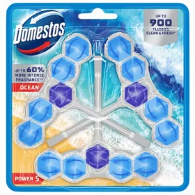 DOMESTOS Power5 Wc-rúd 3x50 g Ocean