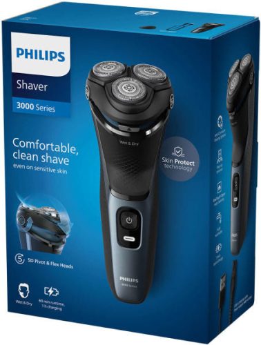 Philips S3144/00 Shaver series 3000 nedves és száraz elektromos borotva