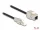 Delock Kábel RJ45 dugasz terepen szerelhető Keystone Module RJ45 aljzathoz Cat.6A 5 m (87245)