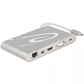   Delock USB-C 3.1 Docking Station 4K 30Hz ezüstszürke (87298)