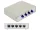 Delock Manuális, kétirányú RJ45-kapcsoló 10/100 Mbps 4 porttal