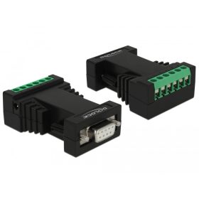   Delock Átalakító 1 x RS-232 soros port 1 x RS-422/485 soros porthoz, ESD védelemmel 15 kV túlfeszült
