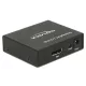 Delock Displayport 1.2-es elosztó 1 x Displayport-bemenet > 2 x Displayport-kimenet 4K (87691)