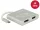 Delock USB Type-C (DP alternatív mód támogatás) > 1 db HDMI + 1 db Displayport elosztó (87716)