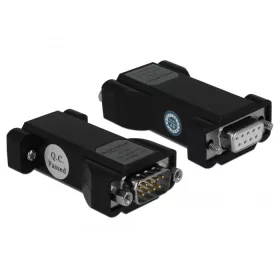   Delock Átalakító 1 x soros RS-232 DB9 port anya - 1 x soros LVTTL / LVCMOS 3,3 V DB9-es port apa ESD