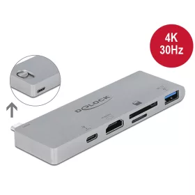  Delock Dokkoló állomás MacBook-hoz 4K és PD 3.0-val (87745)