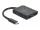 Delock Elosztó USB Type-C  csatlakozóval (DP alternatív mód támogatás)   2 db. DisplayPort MST / VXP (87754)