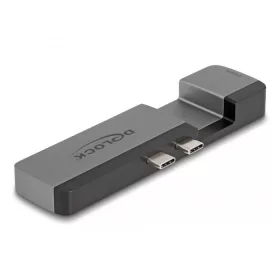   Delock Dokkoló állomás MacBook Pro / MacBook Air Thunderbolt  4 -hez 5K Resolution / 100 W PD / 10 Gbps Hub / LAN / Audio tulajdonságokkal (87757)