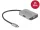 Delock Elosztó USB Type-C  csatlakozóval (DP alternatív mód támogatás) > 1 db HDMI + 1 db VGA csatla (87776)