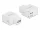 Delock 2,1 A-s, fehér, A-típusú USB töltő portos Keystone modul (87791)