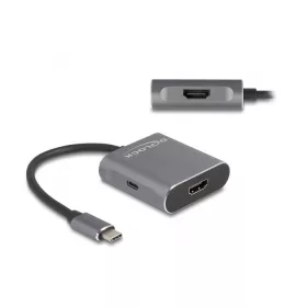   Delock USB Type-C megosztó (DP Alt Mode) - 2 x HDMI MST USB Type-C PD-vel (87805)