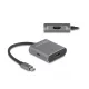 Delock USB Type-C megosztó (DP Alt Mode) - 2 x HDMI MST USB Type-C PD-vel (87805)