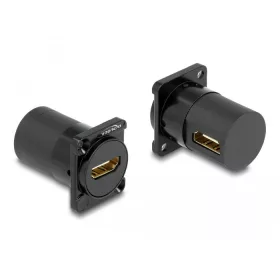   Delock D-típusú Modul HDMI hüvely - hüvely 90 fokos szögű (87811)