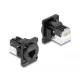 Delock D-típusú Modul RJ45 Cat.6A hüvely - LSA hüvely (87817)