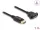 Delock DisplayPort 1.4 kábel 8K 30 Hz apa - anya 1 m panel-csatlakozójú fekete
