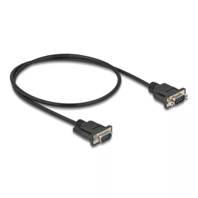   Delock D-Sub9-es, RS-232 soros kábel, apa-apa, 0,5 m (87839)