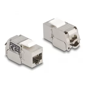 Delock Keystone modul RJ45 anya - LSA Cat.6A LEDdel