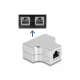 Delock RJ45 CAT5e STP -> 2db RJ45 CAT5e STP F/F splitter (87860)