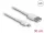 Delock USB-A - Lightning töltőkábel 30cm (87866)