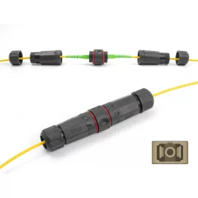   Delock optikai kábel csatlakozó SC Simplex anya SC Simplex anya OM1/OM2 vízálló (87870)