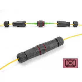   Delock optikai kábel csatlakozó SC Simplex anya SC Simplex anya OM4 vízálló (87872)