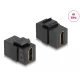 Delock Keystone modul HDMI-csatlakozó anya > HDMI-csatlakozó anya fekete (87875)