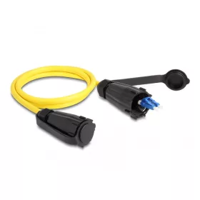   Delock Optikai szálas kábel LC Duplex - LC Duplex védő sapkával egy módozatú IP68 por és vízvédelemmel 1 m (87887)
